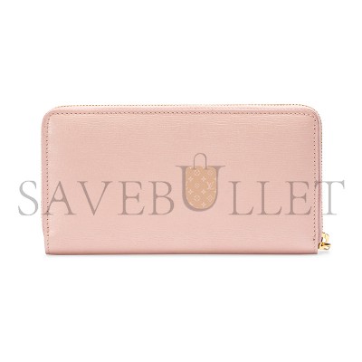 GUCCI ZIP AROUND WALLET WITH GUCCI SCRIPT 772642 (20*12.5*4cm)